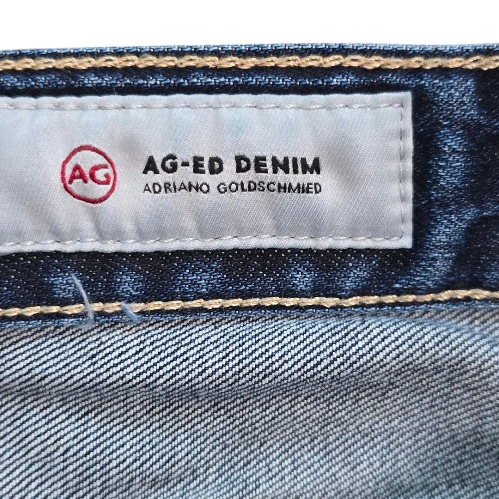 AG-ED Ex-Boyfriend Women's Mid-Rise Slouchy Slim Fit Denim Jeans Size 32R